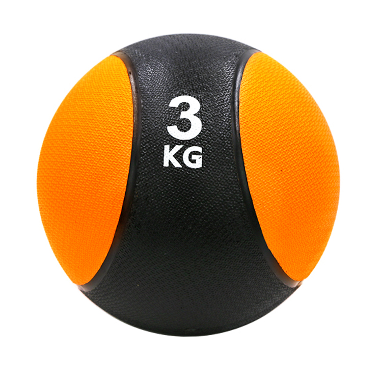 Fitness Power Rubber Medicine Ball with rope